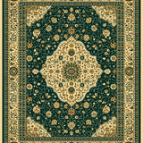 Artful Dual Toned Symmetrical Print(Green)