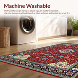 Sophisticated Floral Patchwork Arrangement(Red)