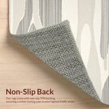 Modern Whimsical Wave Motif(Beige)