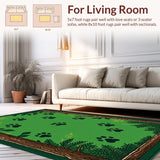 Enchanting Wildlife Silhouette Theme(Green)
