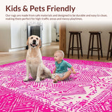 Vivid Cozy Textured Oasis(Pink)