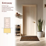 Contemporary Earthy Textured Delight(Brown)