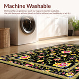 Timeless Classic Floral Harmony(Black)