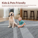 Refined Chevron Patterned Elegance(Gray)