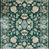 Artful Rustic Medallion Aesthetic(Green)