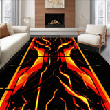 Contemporary Colorful Twisted Motif(Red)