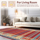 Artful Wavy Retro Elegance(Red)