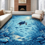 Elegant Turtle themed Decorative Accent(Blue)
