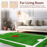 Sporty Circular Stitch Motif(Green)