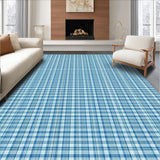 Airy Plaid Fusion(Blue)