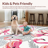 Modern Exotic Nature Print(Pink)