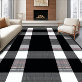 Elegant Farmhouse Checkered Texture(Black)