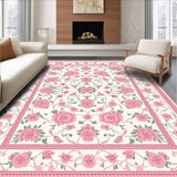 Charming Pastel Floral Accents(Ivory)