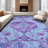 Artful Distressed Symmetrical Elements(Blue)