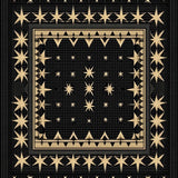 Chic Earthy Primitive Star(Black)