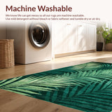 Lush Green Fern Motif(Green)