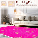Vivid Preppy Graphic Delight(Pink)