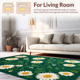 Textured Irregular Floral Aesthetic(Green)