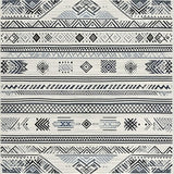 Artistic Abstract Monochrome Motif(Black)