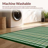 Contemporary Multi Hued Gingham Style(Beige)