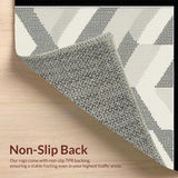 Contemporary Monochrome Lattice Design(Gray)