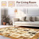 Rustic Earthy Texture Appeal(Beige)