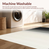 Abstract Gradient Striped Floor Decor(Gray)