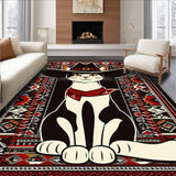 Vibrant Rustic Animal Print(Black)