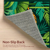 Jungle Inspired Colorful Animal Motif(Green)
