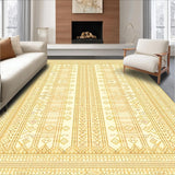 Stylish Transitional Symmetrical Shapes(Beige)