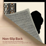 Contrasting Black Cream Animal Print Elegance(Beige)