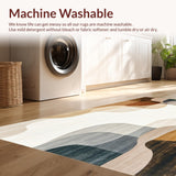 Abstract Earth Tone Area with Gradient Texture(Beige)