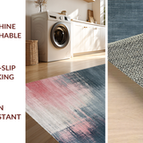 Chic Boho Inspired Microfiber Décor With Non Slip Base(Gray)