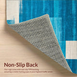 Azure Dreams Modern Boho With Innovative Anti Bunching Technology(Blue)