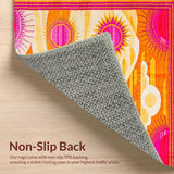 Whimsical Rainbow Motif Accent(Orange)