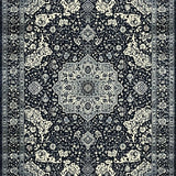 Artful Symmetrical Medallion Composition(Black)