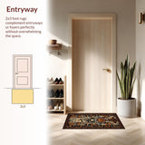 Chic Contemporary Animal Print Accent(Brown)