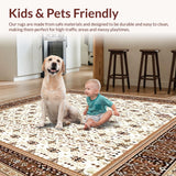 All Weather Decorative for Patio Deck Balcony Backyard(Beige)