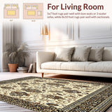 Abstract Cheetah Print Area(Beige)