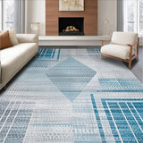 Stylish Abstract Gray Visual Harmony(Blue)