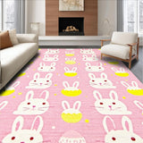 Charming Pastel Bunny Motif(Pink)