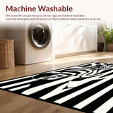 Vibrant Abstract Nature Inspired Print(Black)