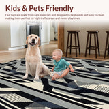 Chic Modern Graphic Stripe(Gray)