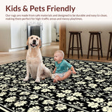 Trendy Cream Tiled Aesthetic(Black)
