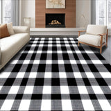Sophisticated Abstract Tiled Appearance(Black)