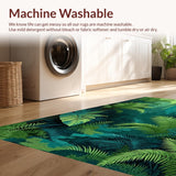 Tropical Floral Textured Elegance(Green)