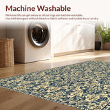 Boho Taupe Non Slip Low Pile(Beige)