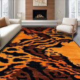 Striking Exotic Tiger Skin Motif(Brown)