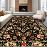 Rustic Earthy Floral Harmony(Black)