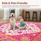 Artistic Abstract Floral Arrangement(Pink)